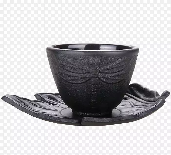 茶杯，陶瓷茶托-红茶杯