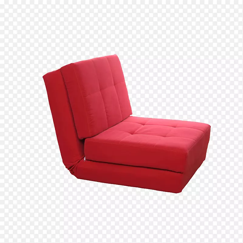 沙发床汽车舒适椅-红色沙发