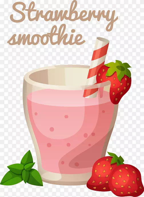 奶昔草莓汁草莓饮料食品图标