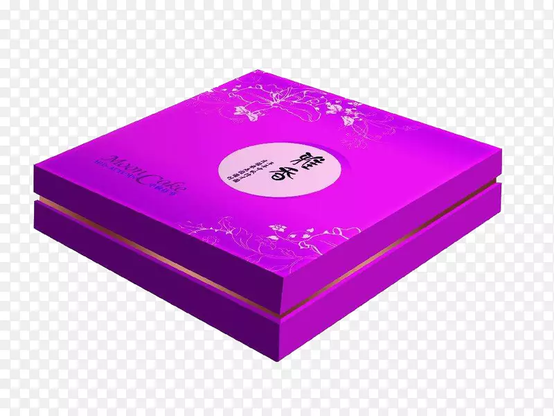 月饼中秋节盒紫月饼