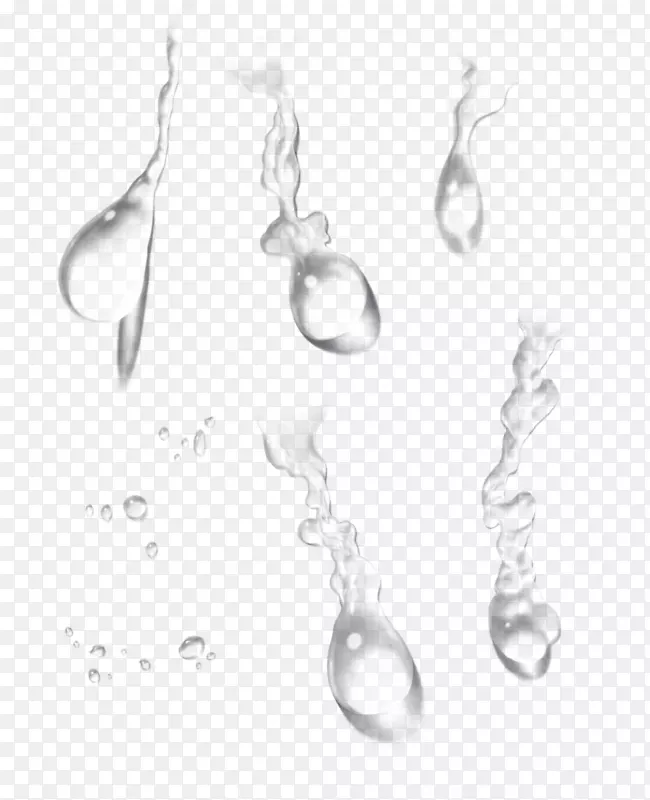 液滴水显示分辨率剪辑艺术.不规则水滴