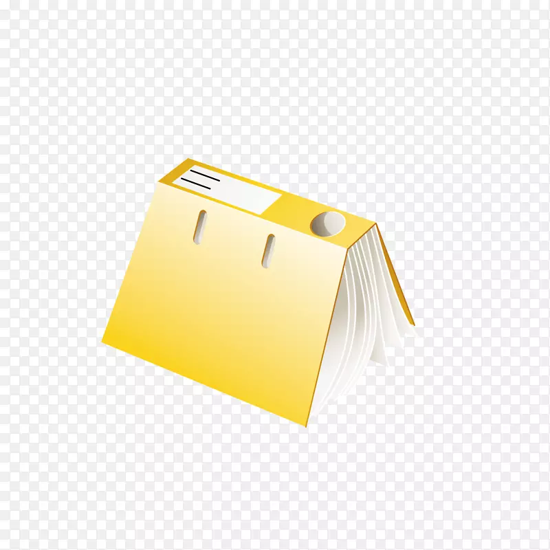 纸黄色品牌-黄色文件夹
