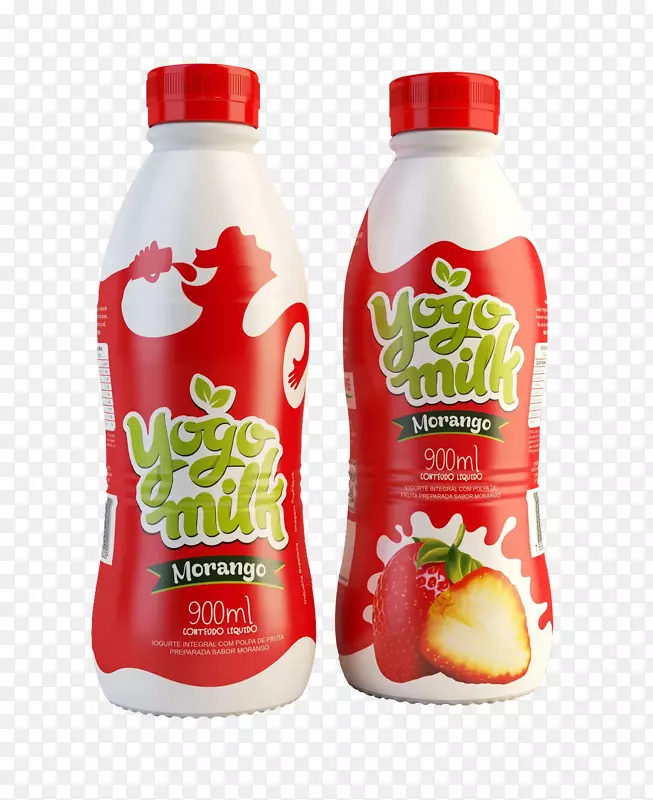 冷冻酸奶软饮料腐乳果汁-美味的瓶装酸奶