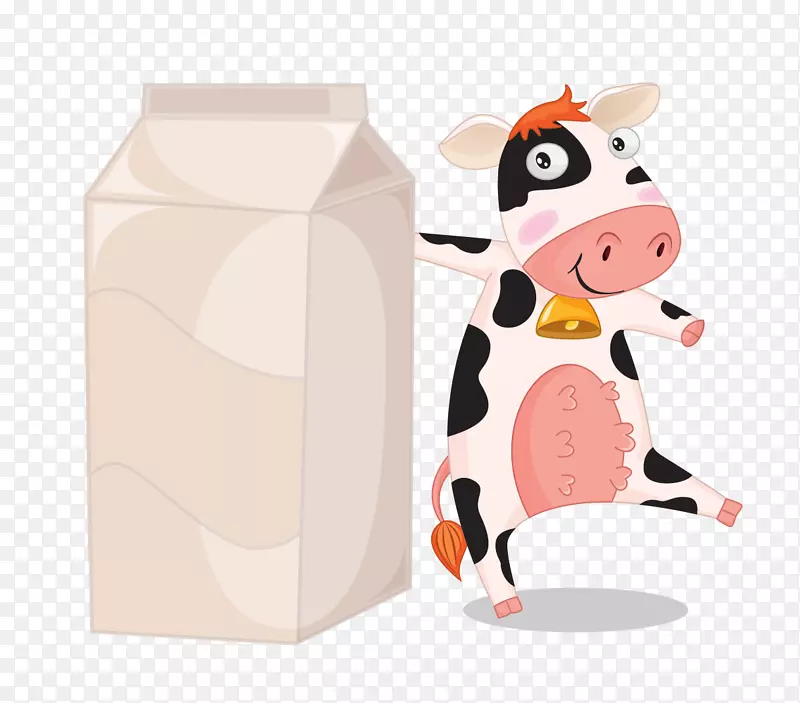 牛奶牛箱-可爱的奶牛