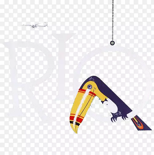 里约热内卢航空旅行海报Braniff国际航空公司-里约热内卢鹦鹉嘴