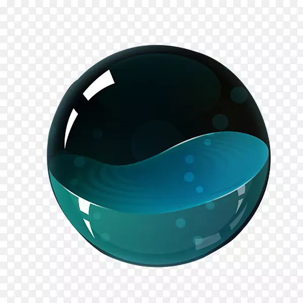 玻璃透明半透明球玻璃水球