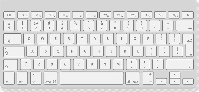 电脑键盘Macintosh魔术鼠标魔术触控板魔术键盘