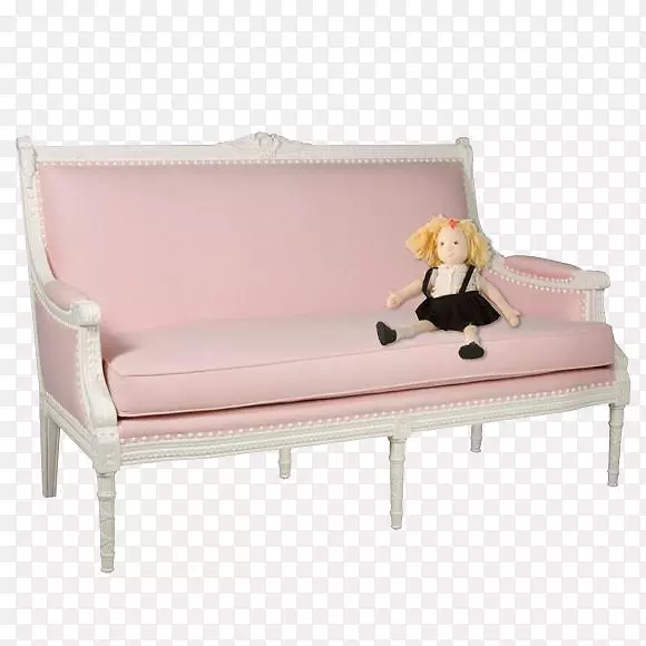 沙发床沙发粉红家具粉红沙发