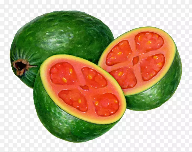 西瓜番石榴果鳄梨番茄西红柿鳄梨创意水果