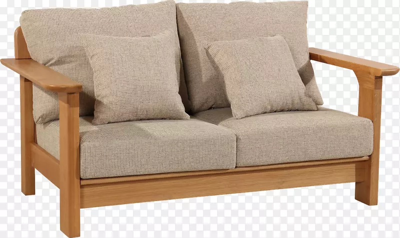 相间沙发床垫椅沙发织物沙发
