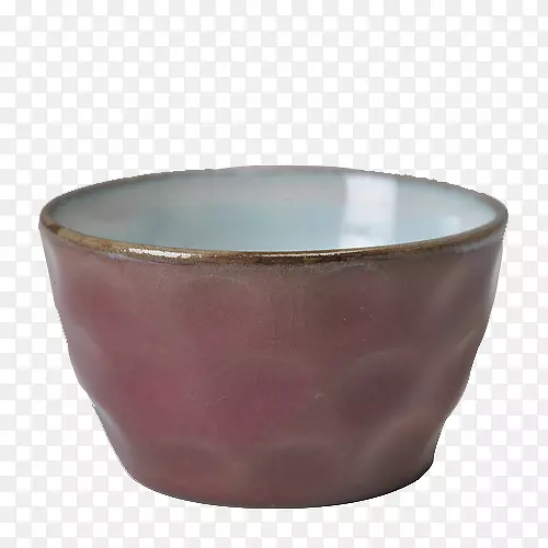 碗瓷杯紫-水茶杯