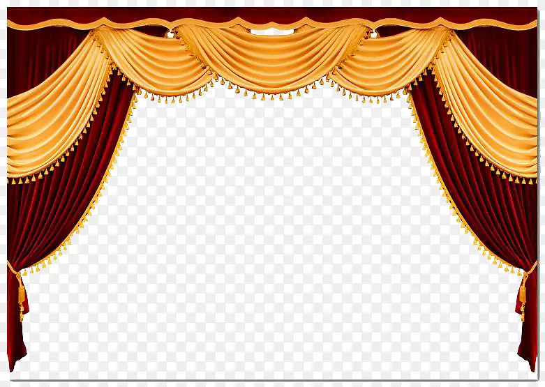 窗帘布和舞台窗帘.舞台红色窗帘