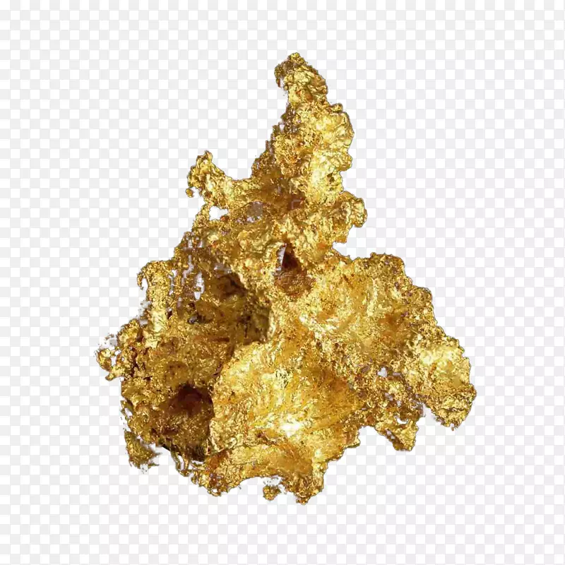 金矿或天然采矿化学元素.金岩无拉元件