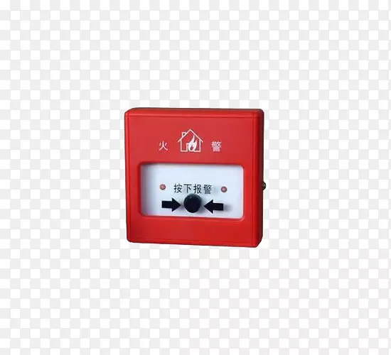 火警系统报警装置按下-按钮-火警提示按钮