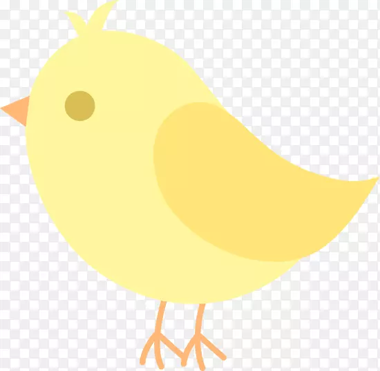 鸡鸟嘴夹艺术-免费鸟类剪贴画