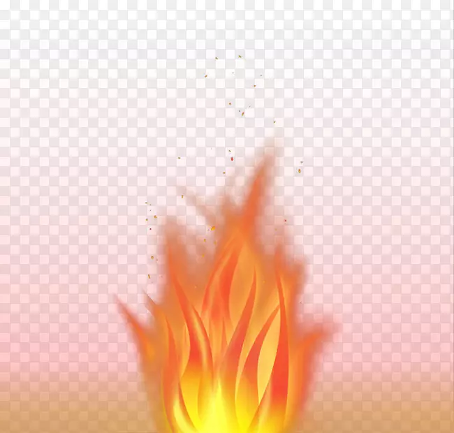 火焰花瓣贴身墙纸-火焰