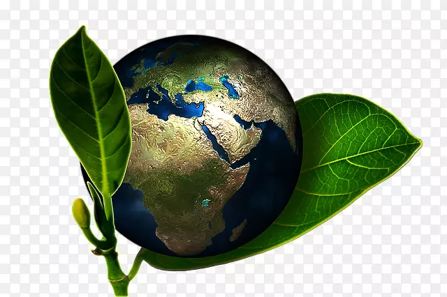 全球变暖自然环境碳足迹可持续温室气体-绿色地球