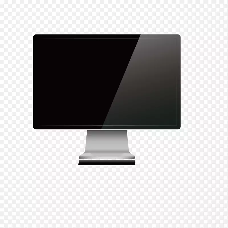 计算机监视器矩形-计算机屏幕