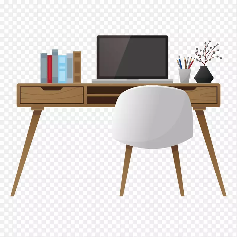 桌子办公桌室内设计服务.简约风格的办公桌