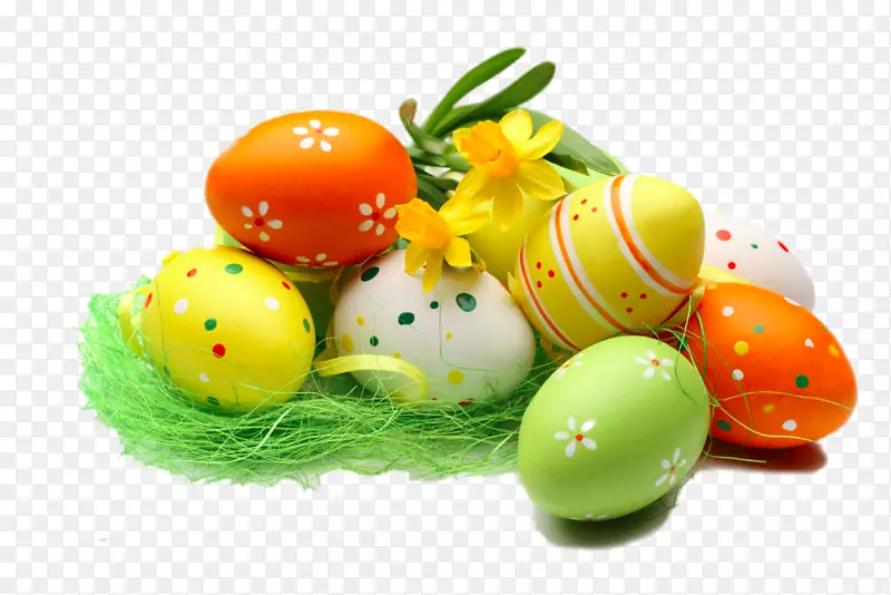 复活节兔子复活节彩蛋节日圣周-创造复活节彩蛋