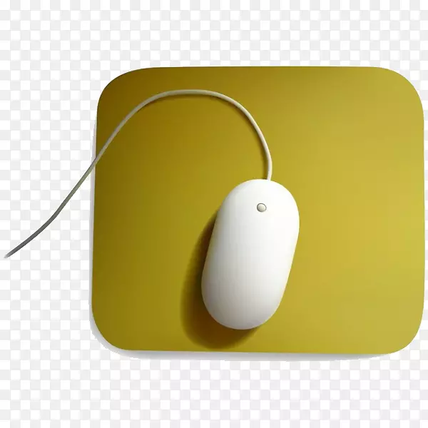 电脑鼠标，Minnie鼠标-黄色绿色鼠标垫鼠标