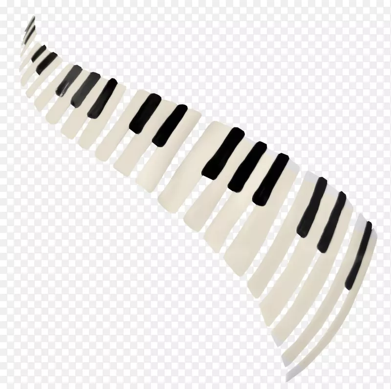 钢琴音乐键盘-黑白钢琴键盘