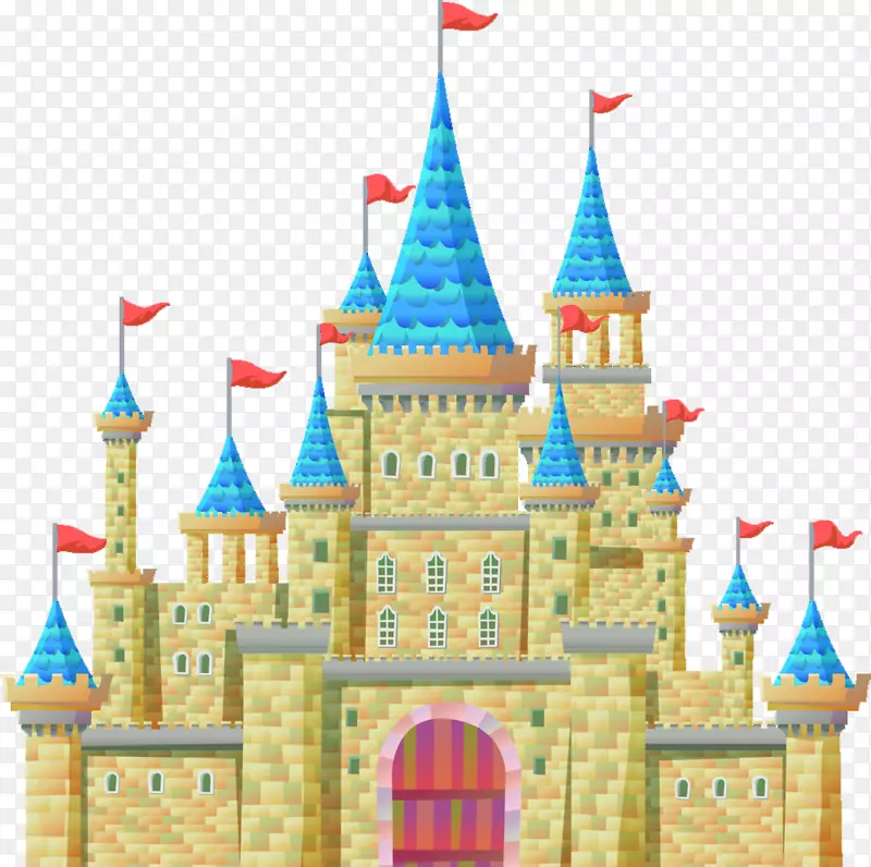 城堡剪辑艺术-梦幻城堡