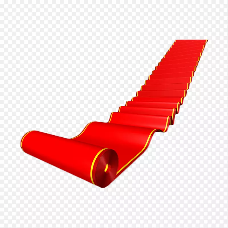 波斯地毯楼梯-红地毯