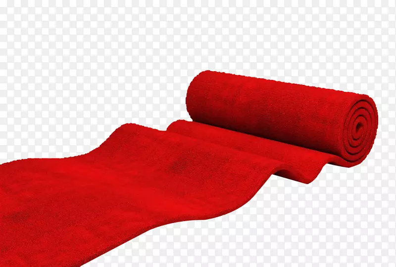 地毯设计师纺织品-红地毯