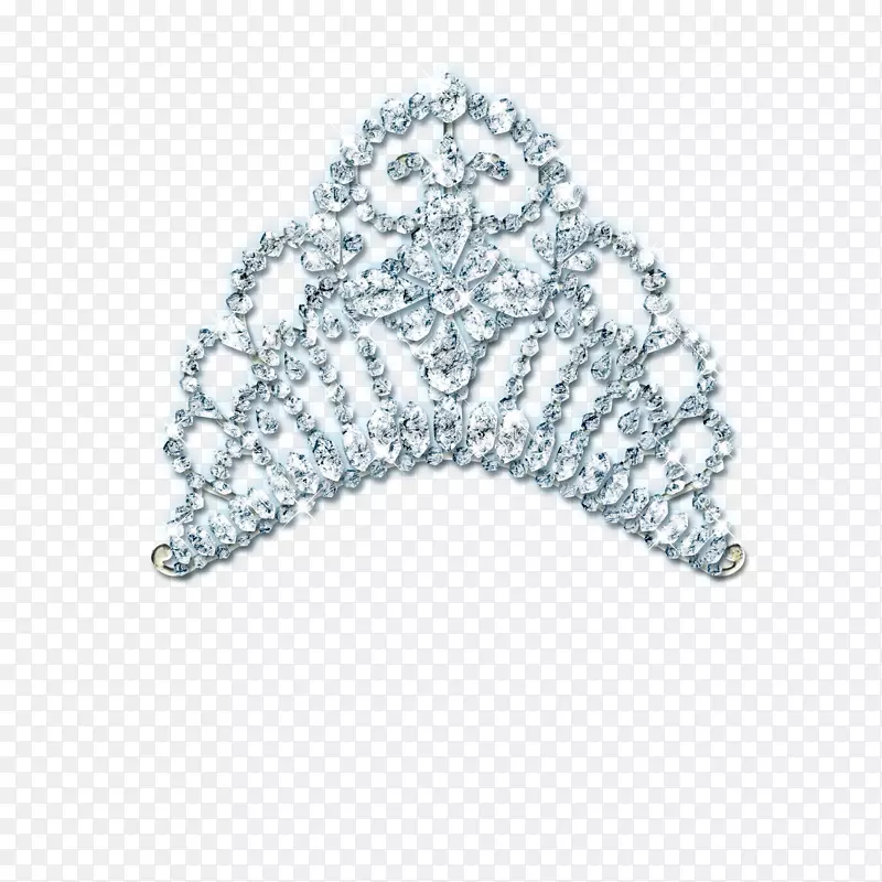 皇冠钻石头饰剪贴画-水晶王冠类