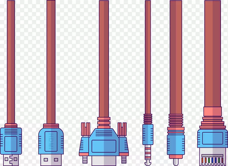 电缆usbusb插头