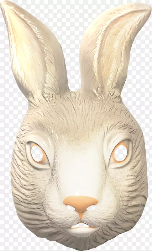 复活节兔子面具兔装派对-兔子面具