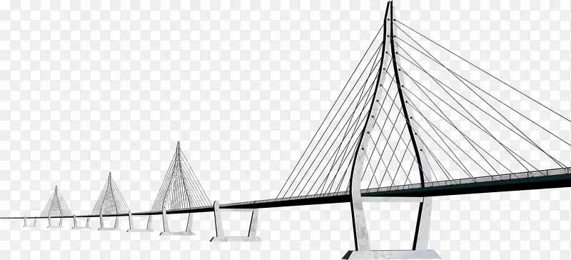 桥梁免费建筑工程.桥梁渲染