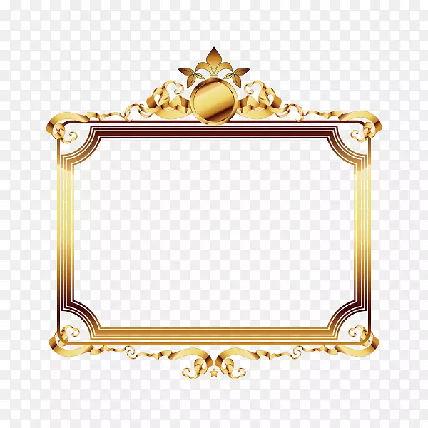 镜框金色胶片框豪华-美丽的豪华金框