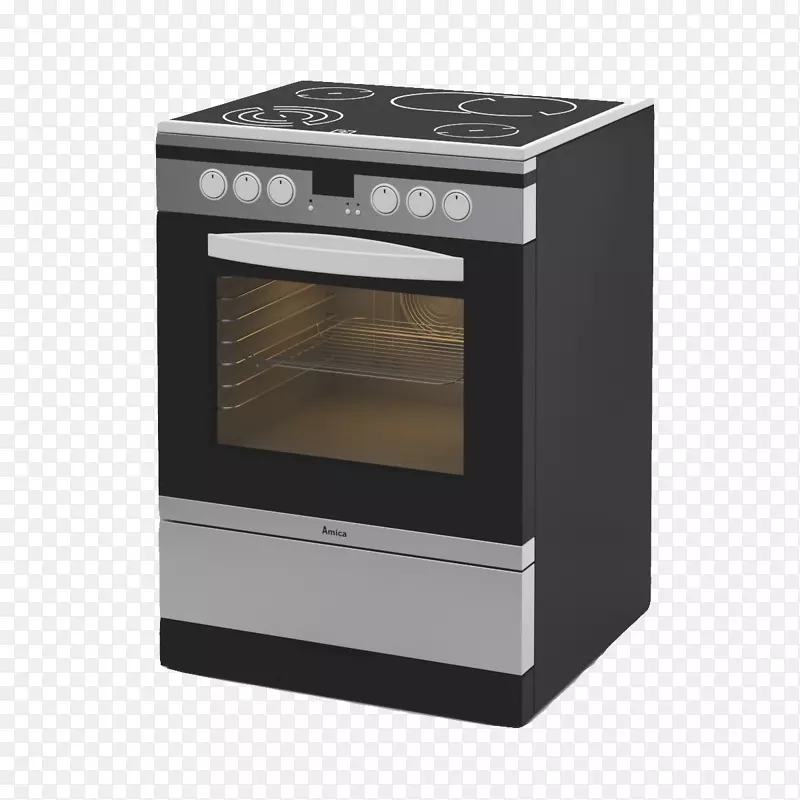 煤气炉厨房炉灶热板黑色厨房设备