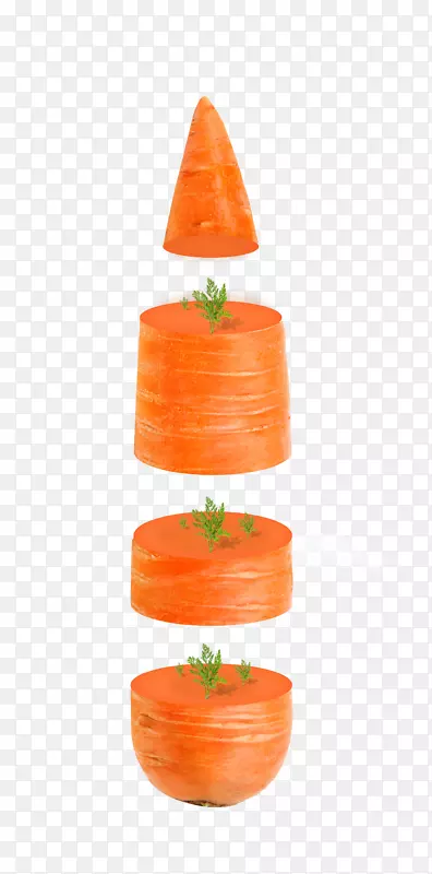 胡萝卜蔬菜橙切胡萝卜
