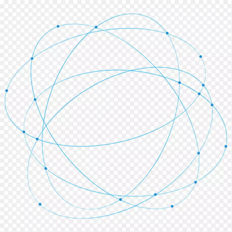 圆形区域结构型式.抽象几何线PNG材料科学技术