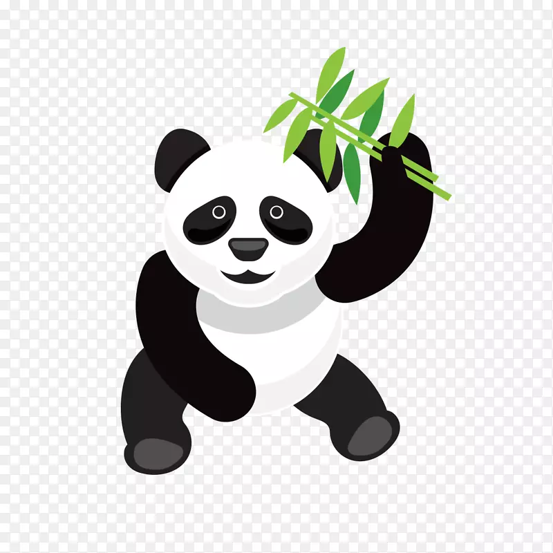 大熊猫-大卫熊猫卡通