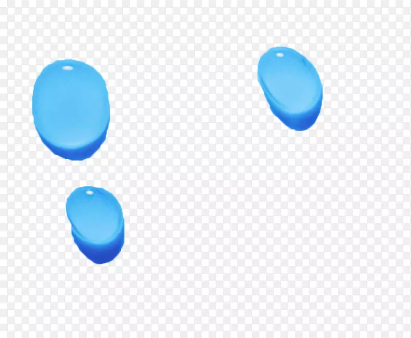 圆形天空壁纸-蓝色水滴
