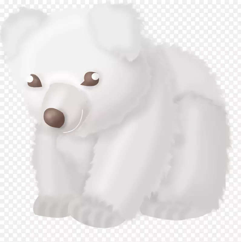 北极熊白狗-白熊