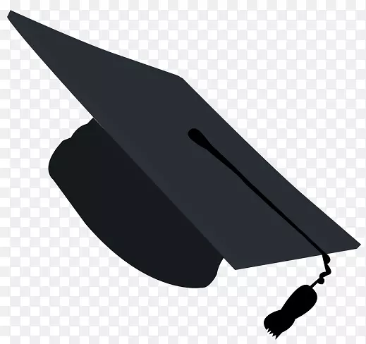 毕业典礼学术证书方形学术帽夹艺术帽