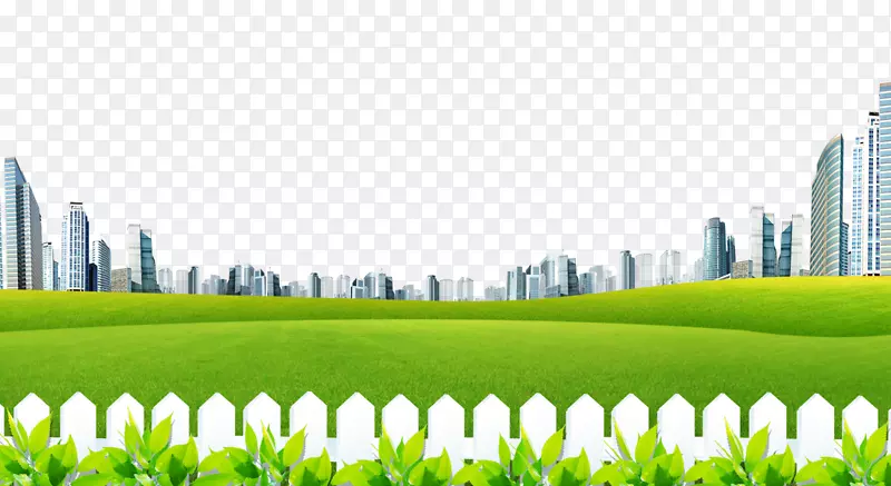 草坪儿童-城市草背景材料