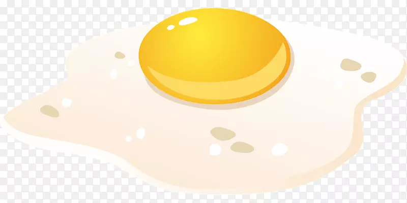 黄色餐具字体卡通蛋