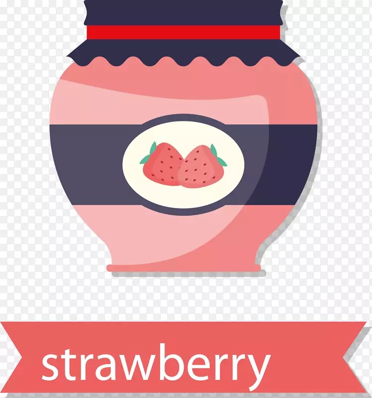 草莓派果酱海绵蛋糕水果美味草莓酱原料载体
