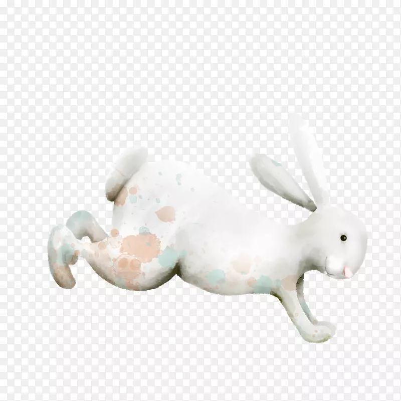 国内兔子复活节兔子下载-手绘兔
