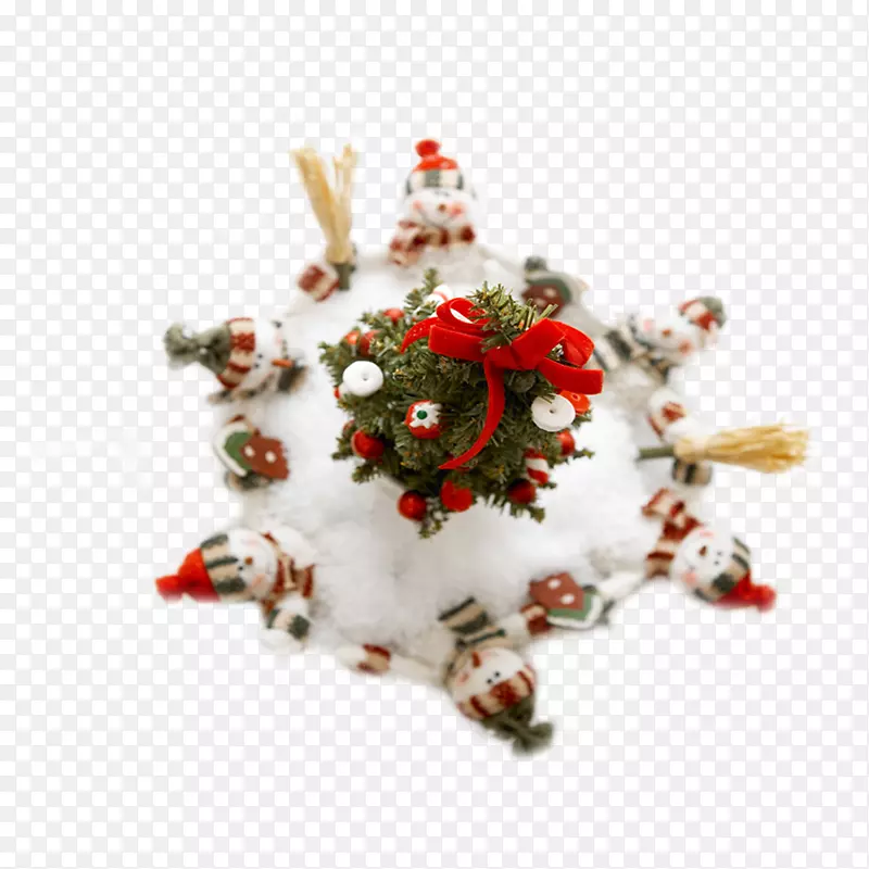 圣诞装饰品雪人插图-雪人球图片