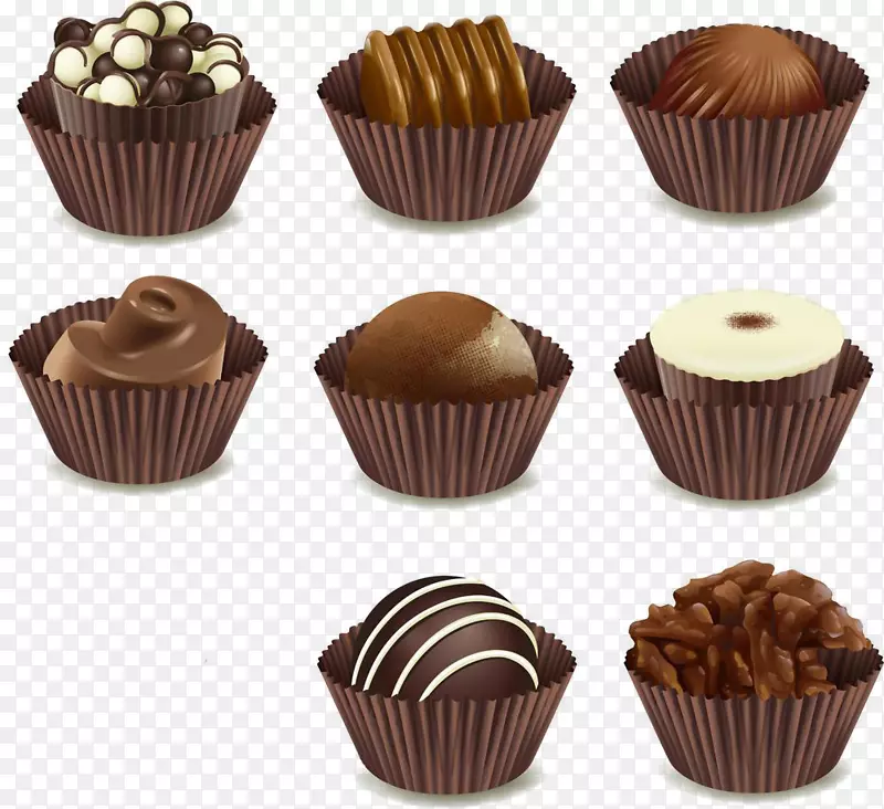软糖蛋糕巧克力松饼巧克力食品图标