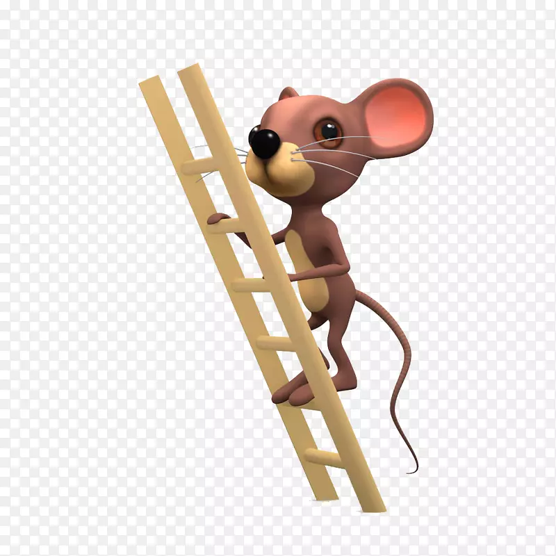 电脑鼠标梯形图-鼠标爬梯子