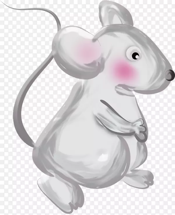 电脑鼠标鼠画夹艺术手绘鼠标