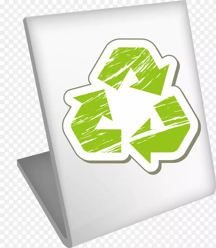 商标回收商标-绿色旗帜PNG载体材料